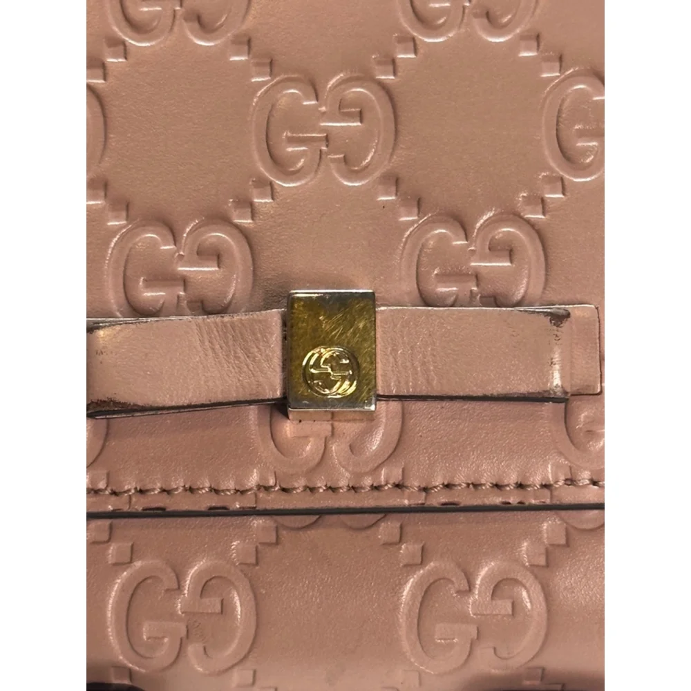 Women's Gucci Wallet Blush Pink - Picture 3 of 11